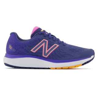 New Balance Fresh Foam 680v7 2022 blau Dämpfungs-Laufschuhe Damen